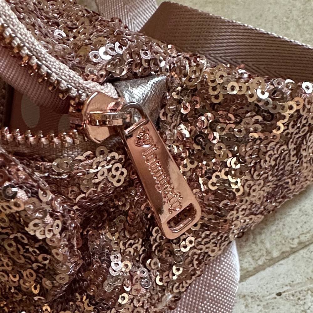 Disney Loungefly Sequin Bow Accent Bag - Brown - Picture 9 of 9